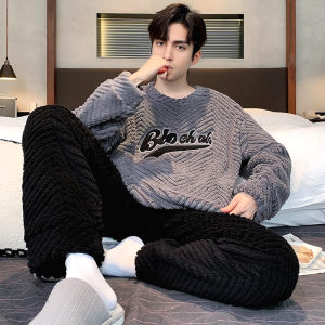 Ensemble Pyjama Homme Hiver Neige 10