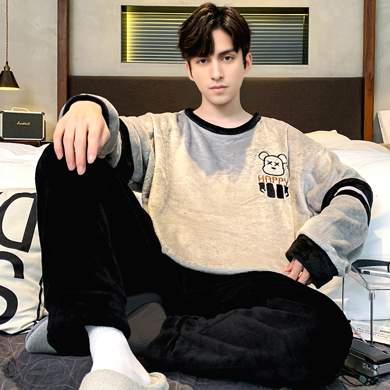 Ensemble Pyjama Homme Hiver Neige 6