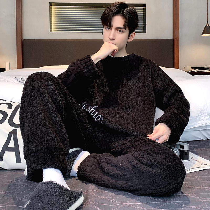 Ensemble Pyjama Homme Hiver Neige 7