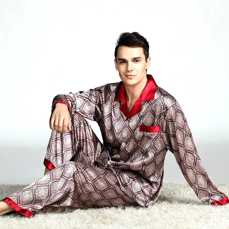 Ensemble Pyjama Homme Satin Mirage Style 4 L