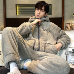 Pyjama Homme Capuche Nuit Polaire 6