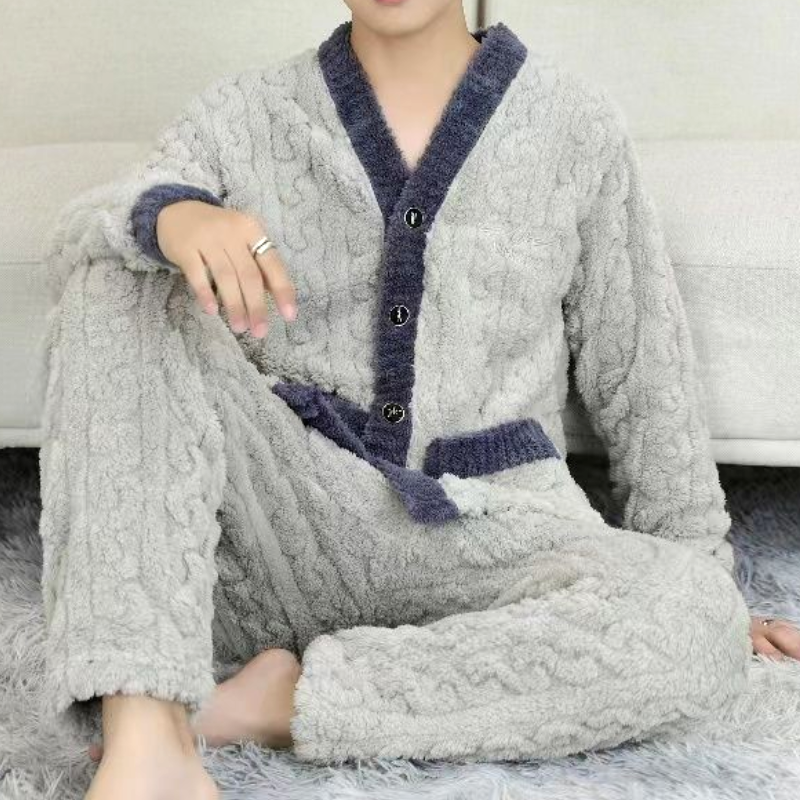 Pyjama Homme Chic Hiver Saphir