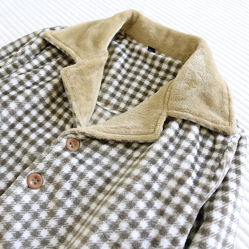 Pyjama Homme Flanelle Hiver Crepuscule 3