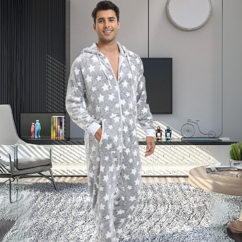 Pyjama Homme Grenouillere Etoilee Ciel 2