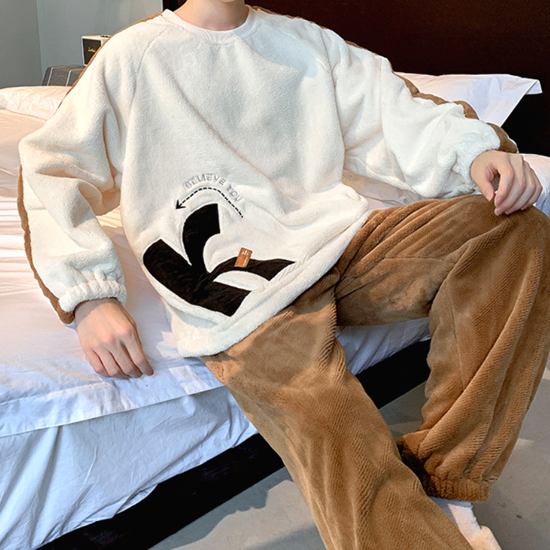 Pyjama Homme Polaire Adulte Volcan 2