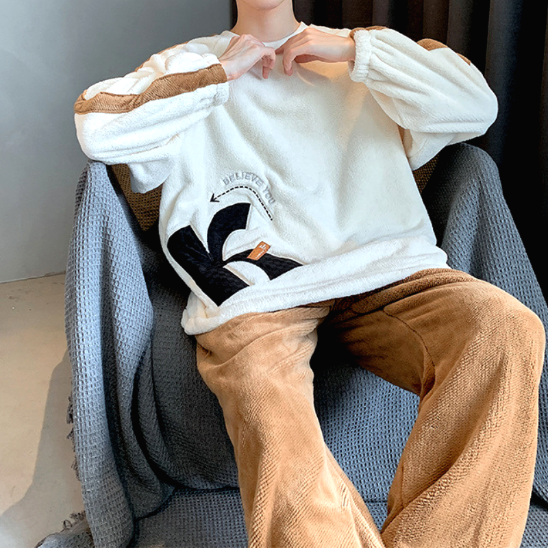 Pyjama Homme Polaire Adulte Volcan 4