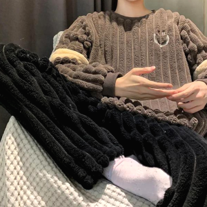 Pyjama Homme Polaire Economie Brume 4