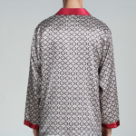 Pyjama Homme Satin Classe Motifs Ronds