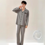Pyjama Homme Satin Coton Eclat