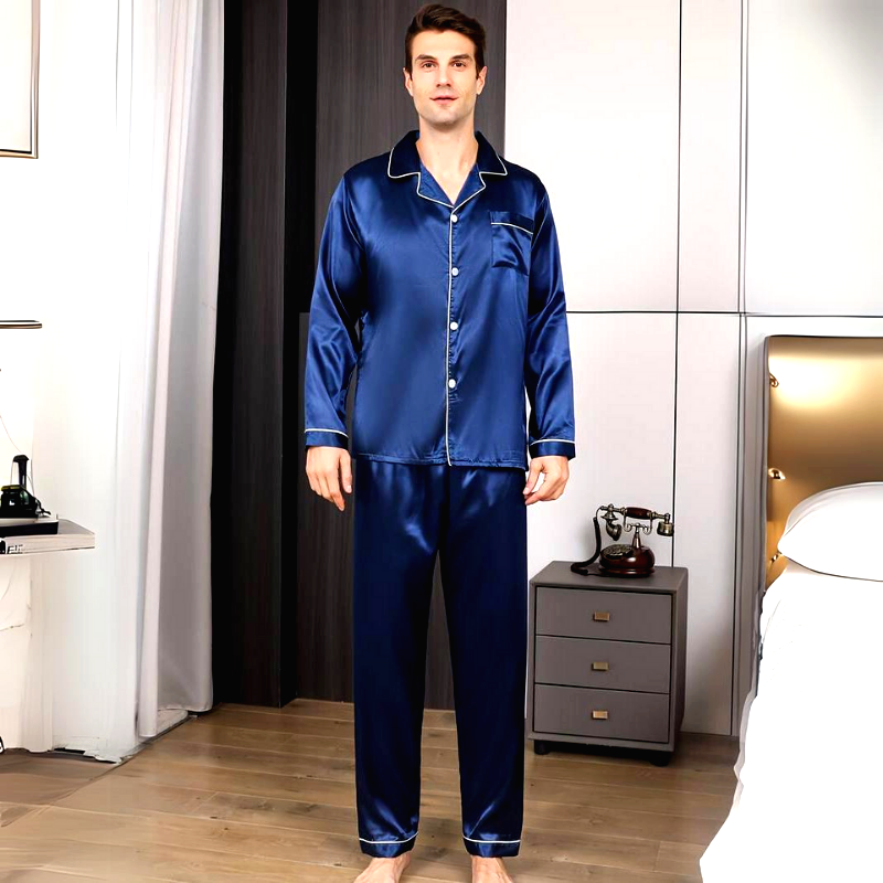 Pyjama Homme Satin Economie Charme 6
