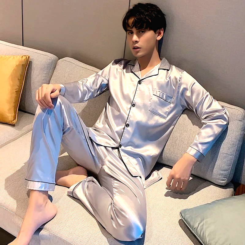 Pyjama Homme Satin Economie Charme 9