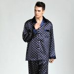Pyjama Homme Satin Luxe Ebene