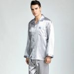 Pyjama Homme Satin Luxe Ebene 2