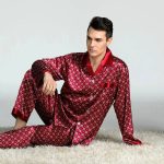 Pyjama Homme Satin Luxe Ebene 4