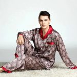 Pyjama Homme Satin Luxe Ebene 6